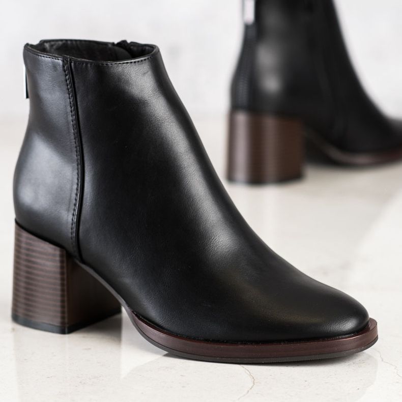 Bottes Sergio Leone classiques noir 1