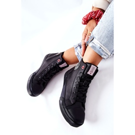 Baskets Isolées Pour Femmes Cross Jeans High Noir II2R4009C 2