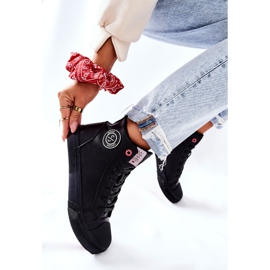 Baskets Isolées Pour Femmes Cross Jeans High Noir II2R4009C le noir 6