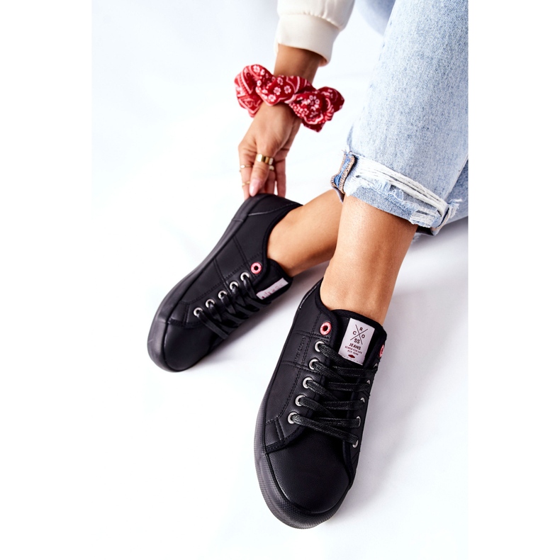 Baskets Femme Cross Jeans II2R4003C Noir 1