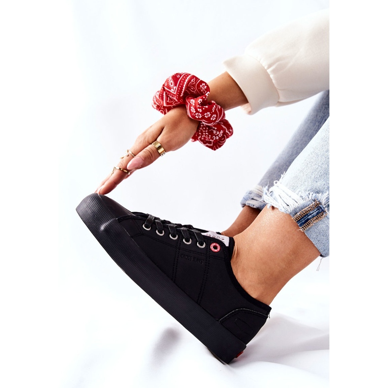 Baskets Femme Cross Jeans II2R4003C Noir le noir 2