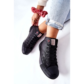 Baskets Hautes Femme Cross Jeans II2R4032C Noir le noir 1