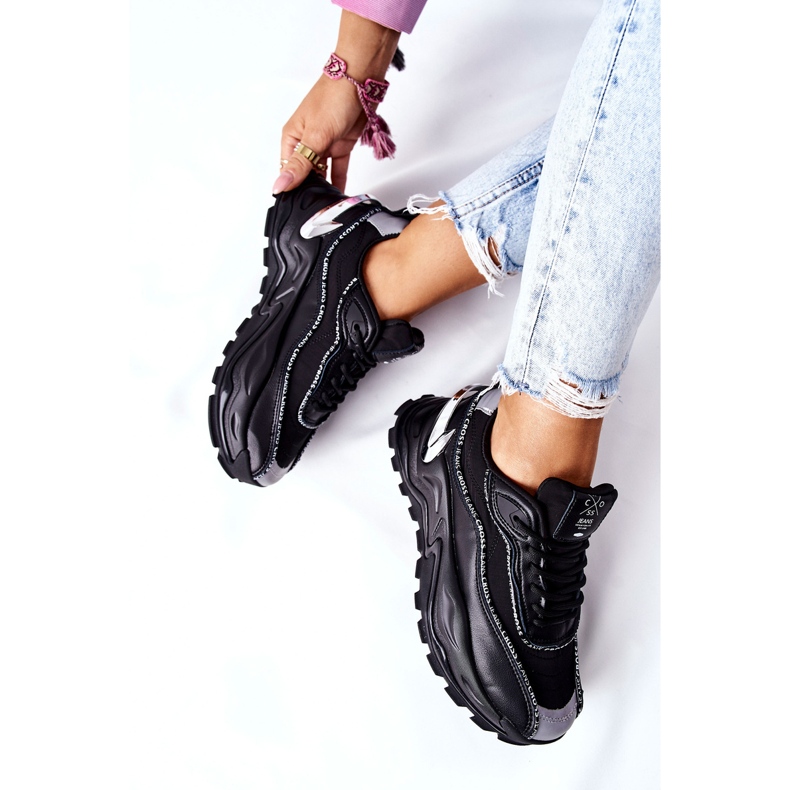 Chaussures de sport pour femmes Cross Jeans II2R4018C Noir le noir 1 Chaussures de sport pour femmes Cross Jeans II2R4018C Noir le noir 1