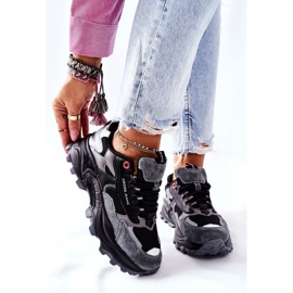 Chaussures de sport pour femmes Cross Jeans Noir Gris II2R4019C le noir 1