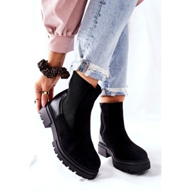 PE1 Bottines chaudes Bottines Prestons Jodhpur noires le noir 1 PE1 Bottines chaudes Bottines Prestons Jodhpur noires le noir 1