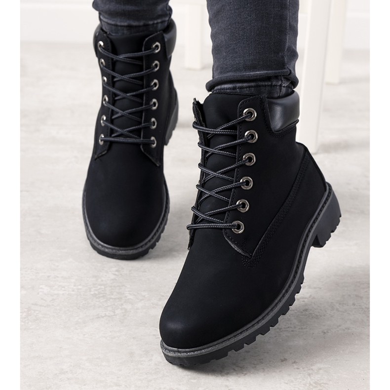 Bottines femme noires Albaracca 1