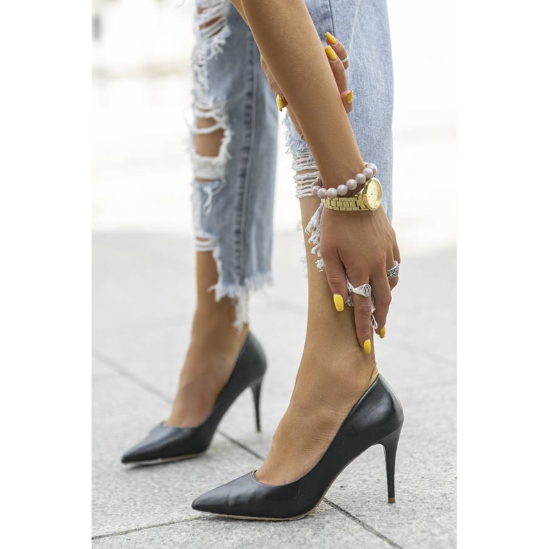 Escarpins classiques noirs Mocca 2