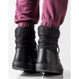 S. BARSKI Bottes de neige confortables par S.BARSKI le noir 1 S. BARSKI Bottes de neige confortables par S.BARSKI le noir 1