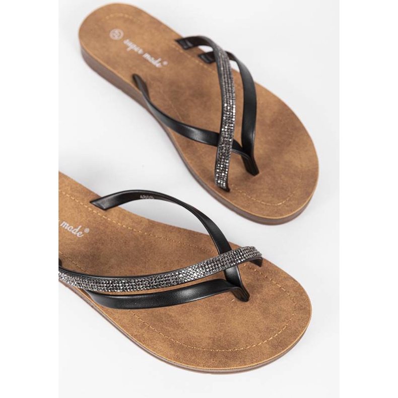 Tongs Beach Party noires le noir 2 Tongs Beach Party noires le noir 2