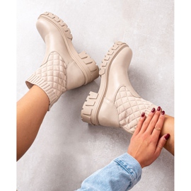 Seastar Bottes confortables avec une chaussette beige 3