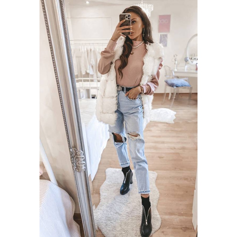 Bottines noires avec une fermeture éclair Rocko le noir 2