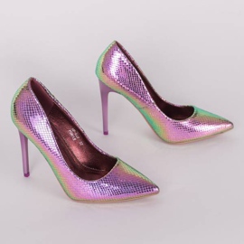 Nadia violet clair talons hauts 1