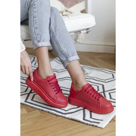Baskets rouges pour femmes Runway 1