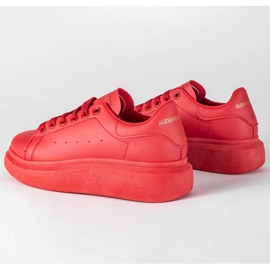 Baskets rouges pour femmes Runway 4