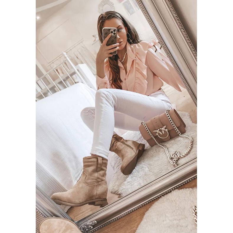 Bottines beiges de Venise 1 Bottines beiges de Venise 1