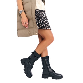 Bottes hautes pour femmes Sergio Leone Tr745 Black noir 6