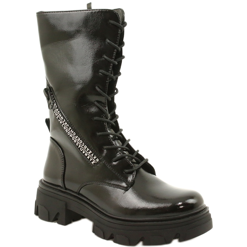 Sergio Leone TR747 Bottes Hautes Noir 1