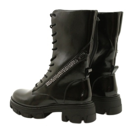Sergio Leone TR747 Bottes Hautes Noir 4
