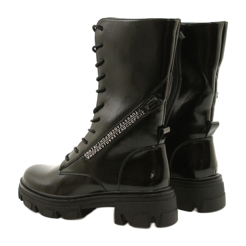 Sergio Leone TR747 Bottes Hautes Noir 4