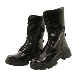 Sergio Leone TR747 Bottes Hautes Noir 3