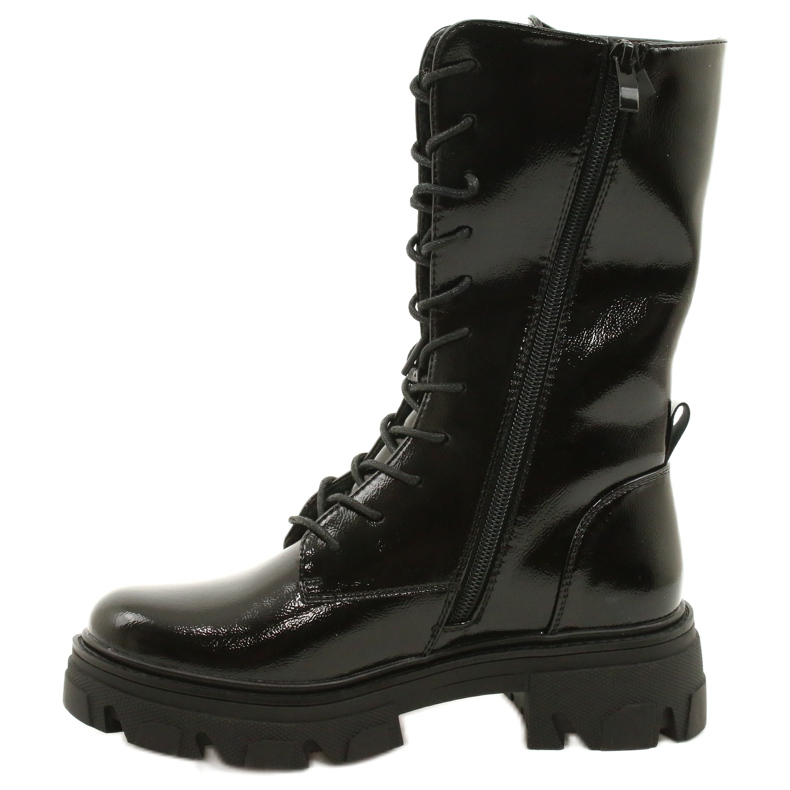 Sergio Leone TR747 Bottes Hautes Noir 2
