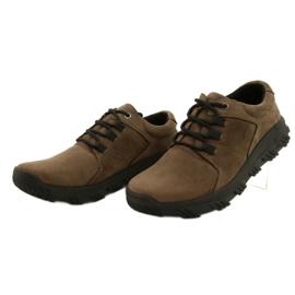 American Club CY18 / 21 chaussures de confort marron pour hommes brun 3