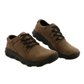 American Club CY18 / 21 chaussures de confort marron pour hommes brun 6