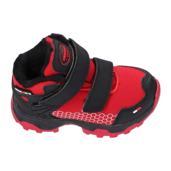 American Club Softshel Sports Softshies Société avec une membrane rouge-noir 2