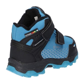 American Club Softshell Sports Boys avec une membrane Blue-Black HL33 / 21 bleu 2