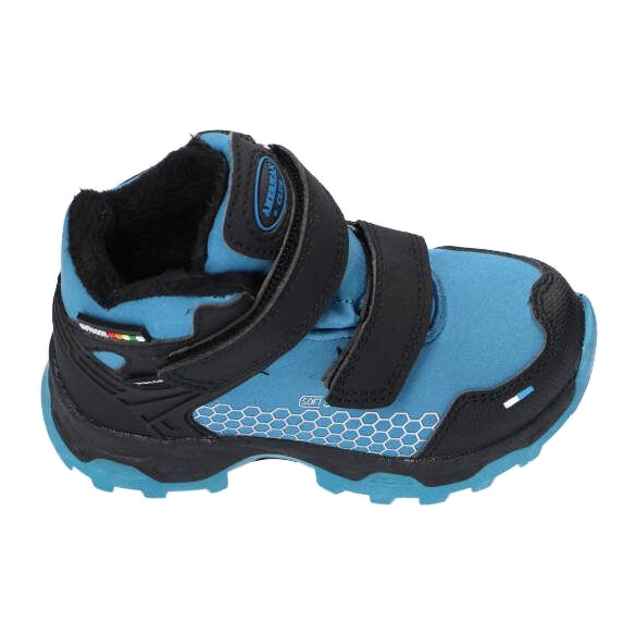 American Club Softshell Sports Boys avec une membrane Blue-Black HL33 / 21 bleu 4