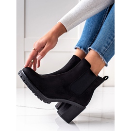 Seastar Bottines classiques à talons hauts le noir 3