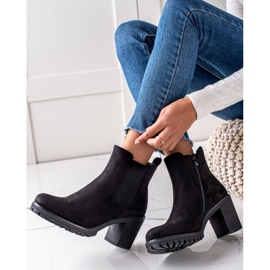 Seastar Bottines classiques à talons hauts le noir 4