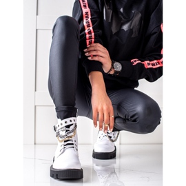 Seastar Travailleurs avec des chaînes de mode blanc 1