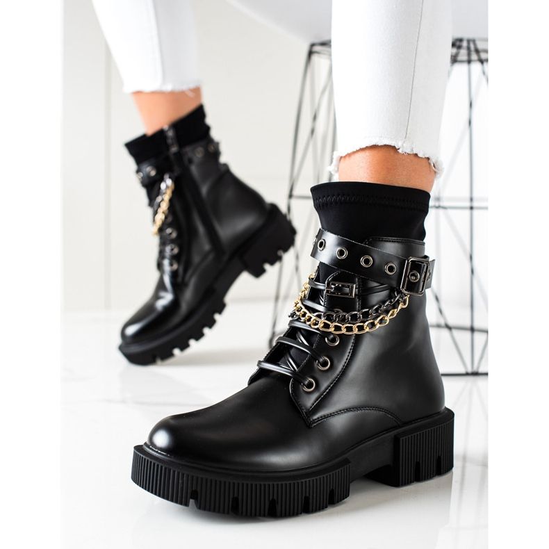 Seastar Travailleurs avec des chaînes de mode le noir 1