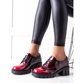 S. BARSKI Chaussures laquées S.BARSKI rouge 2