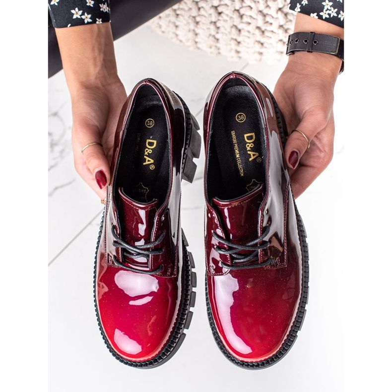 S. BARSKI Chaussures laquées S.BARSKI rouge 1