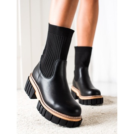 Seastar Bottines Jodhpur boots avec chaussette le noir 2