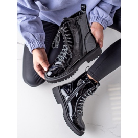 Goodin Bottes Vernis Amour le noir 2 Goodin Bottes Vernis Amour le noir 2