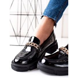 Goodin Mocassins à la mode noirs le noir 1