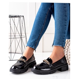 Goodin Mocassins à la mode noirs le noir 2