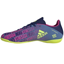 Chaussures de football Adidas X Speedflow Messi.4 In M FY6921 bleu marine multicolore bleu marine 1