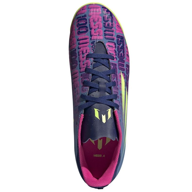 Chaussures de football Adidas X Speedflow Messi.4 In M FY6921 bleu marine multicolore bleu marine 2
