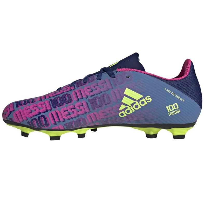 Chaussures de foot Adidas X Speedflow Messi.4 FxG M FY6923 bleu marine multicolore bleu marin 1