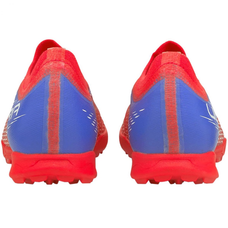 Chaussures de foot Puma Ultra 3.3 Tt Jr 106531 01 oranges et rouges 3