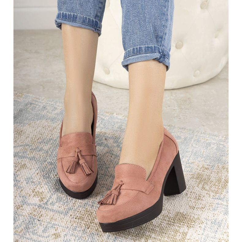 Mocassins roses sur le poteau Himmel 1 Mocassins roses sur le poteau Himmel 1