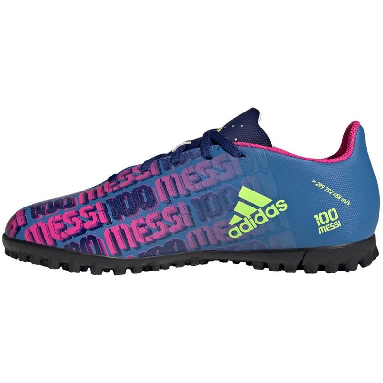 Chaussures de foot Adidas X Speedflow Messi.4 Tf Jr FY6911 multicolore bleu 2