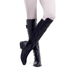 Bottes noires, F5850 Noir le noir 1