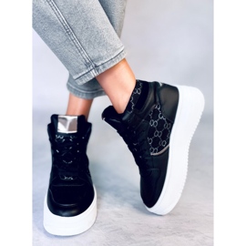 Noir AD-419 Baskets noires le noir 1