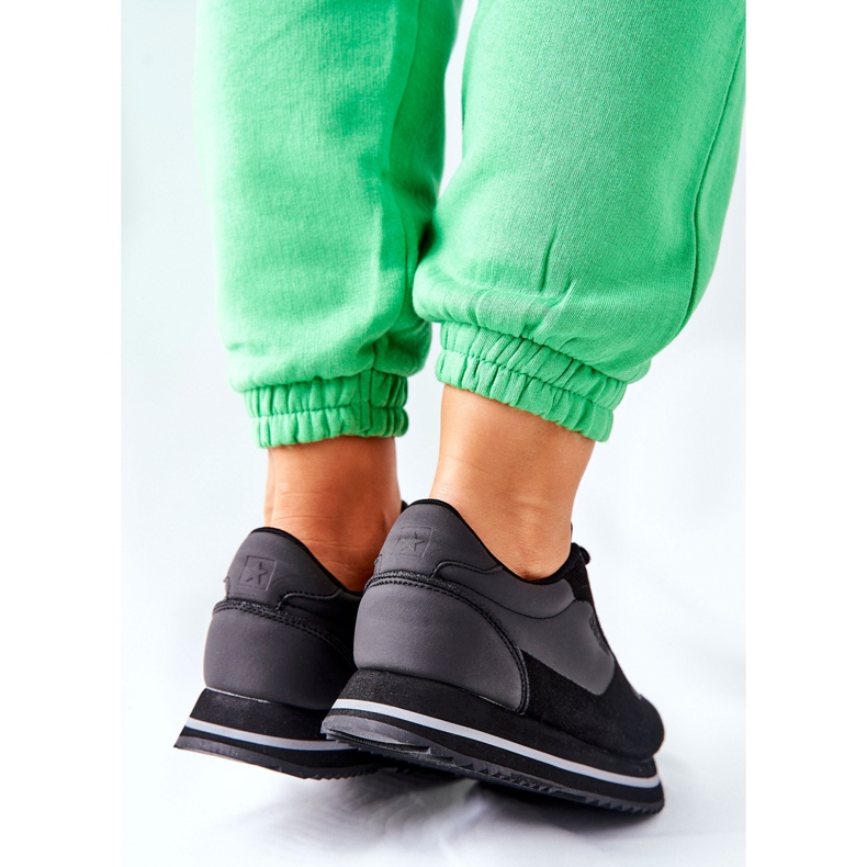 Chaussures de sport en mousse à mémoire Big Star II274217 Noir 2