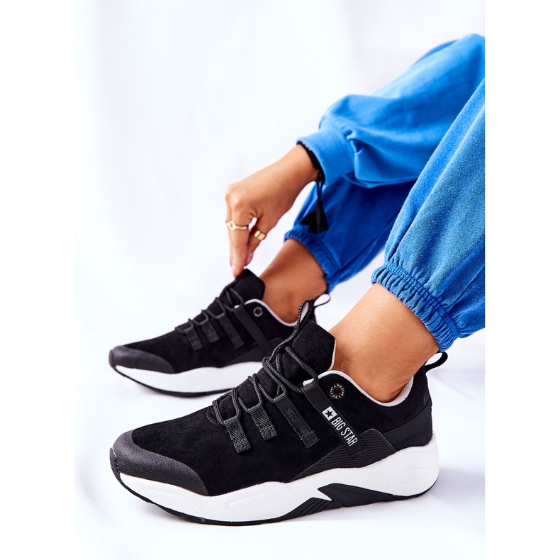 Chaussures de sport en mousse à mémoire Big Star II274257 Noir 2